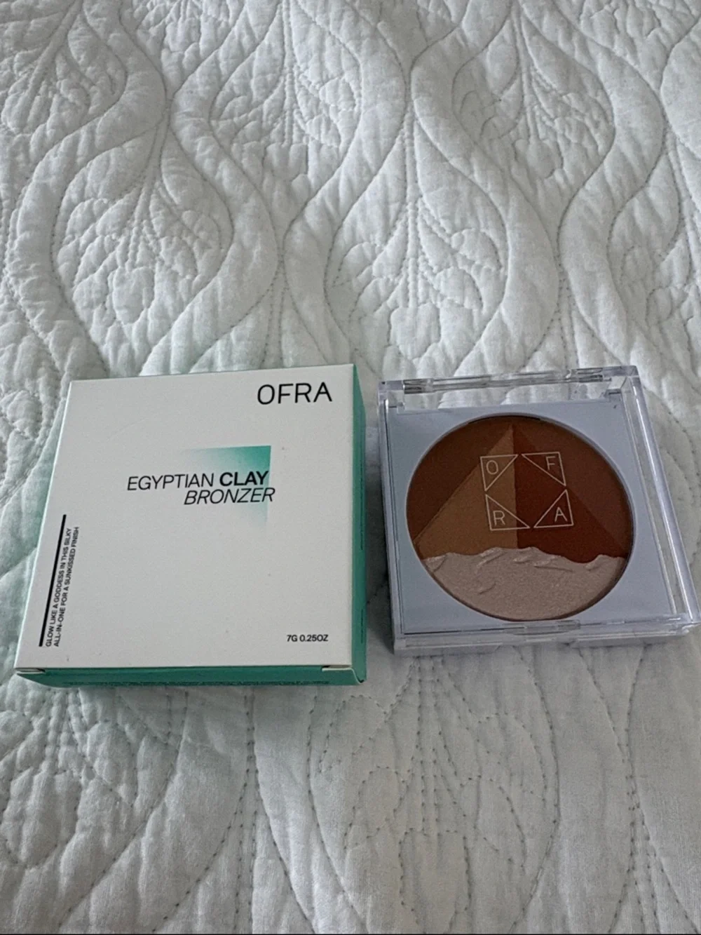 OFRA Egyptian Clay Bronzer - Brown & Cream NWT